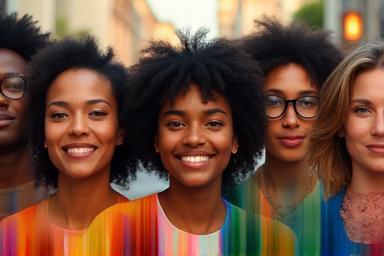 Image representing diverse people or cultural symbols